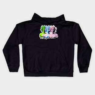 Stone Cold Medusa Kids Hoodie